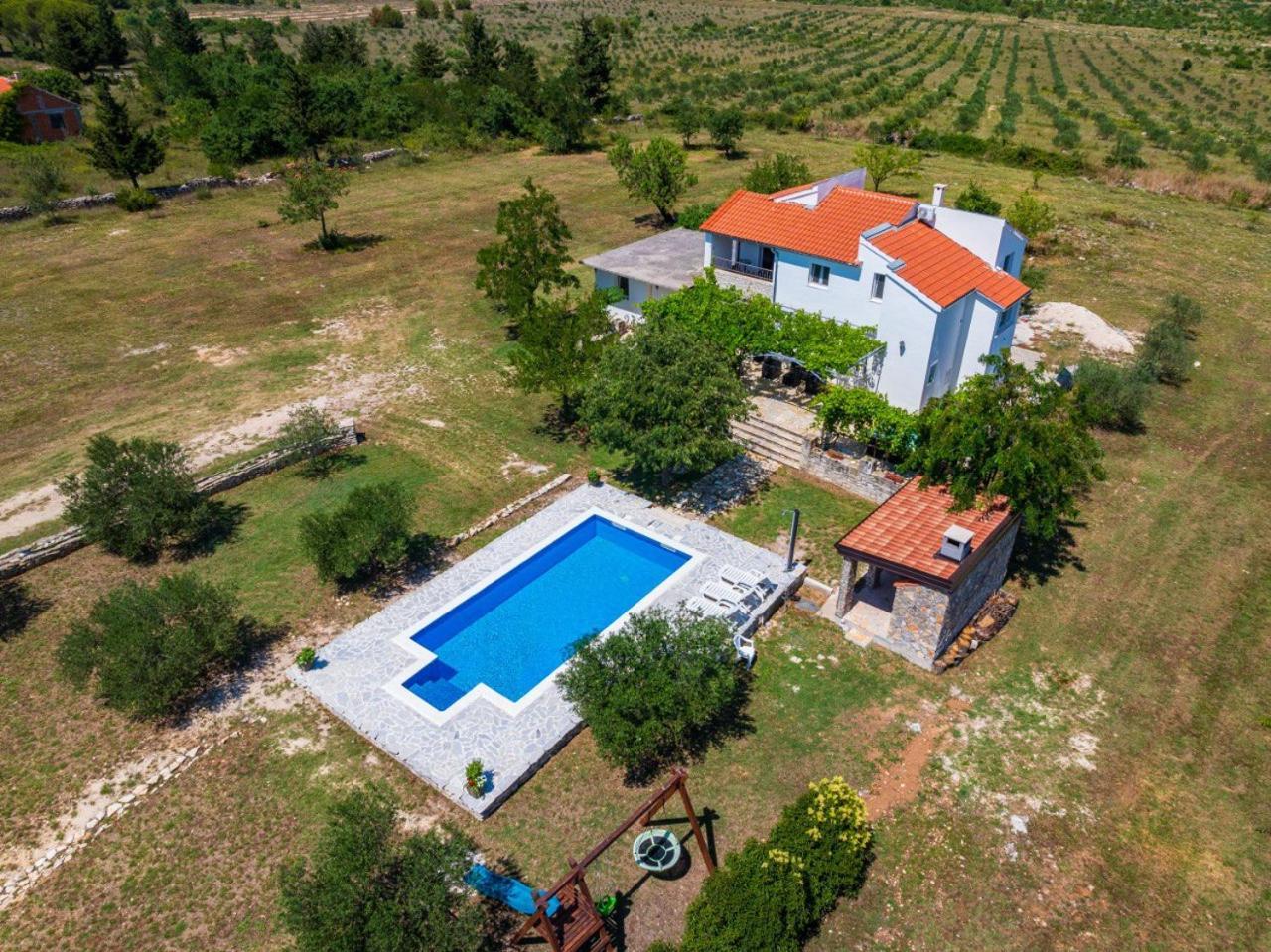 Villa Mandorla With Private Pool Zadar Exterior photo
